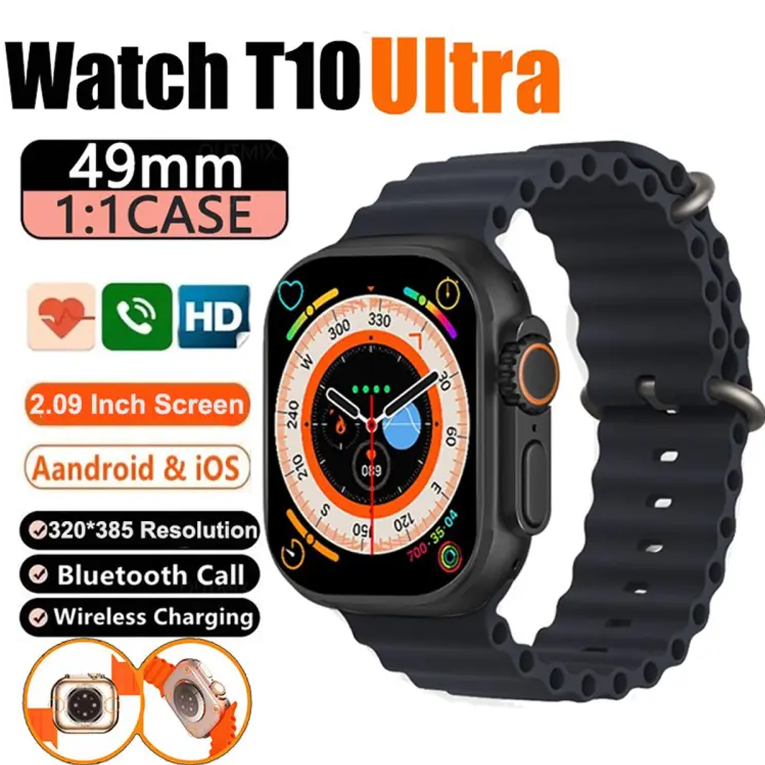 Ultra 2.09 Infinite Display Smartwatch