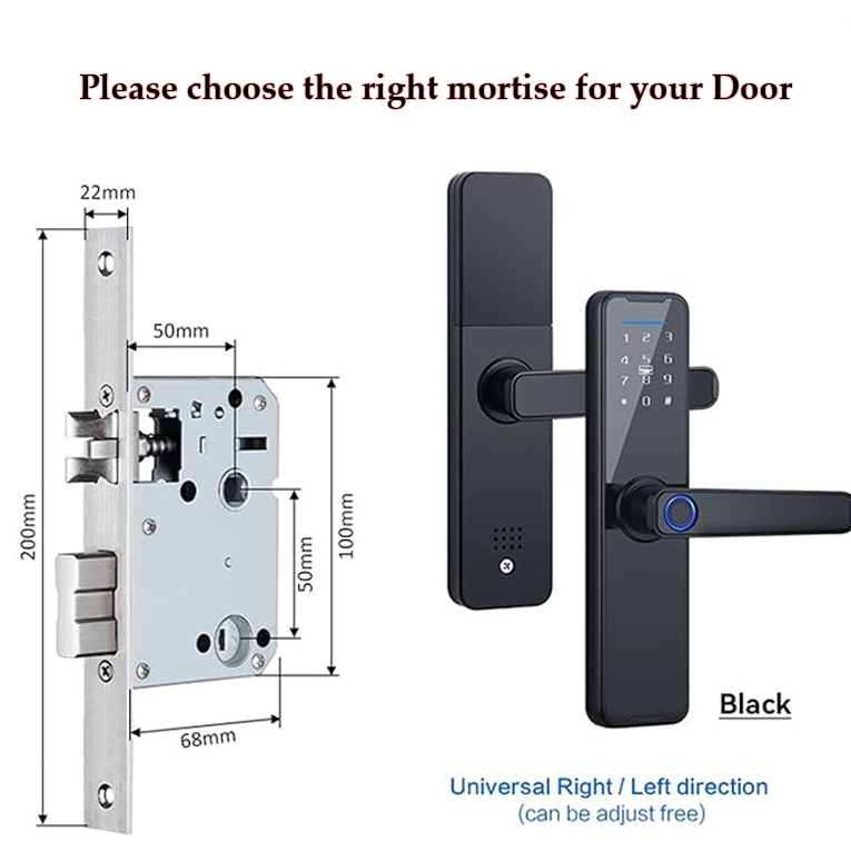 Digital Door Handle Lock