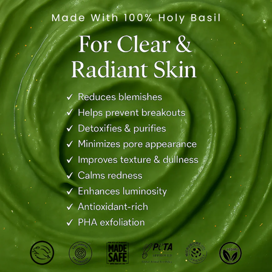 Holy Basil Bubble Deep Mask